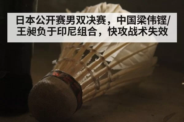 日本公开赛男双决赛,中国梁伟铿/王昶负于印尼组合,快攻战术失效